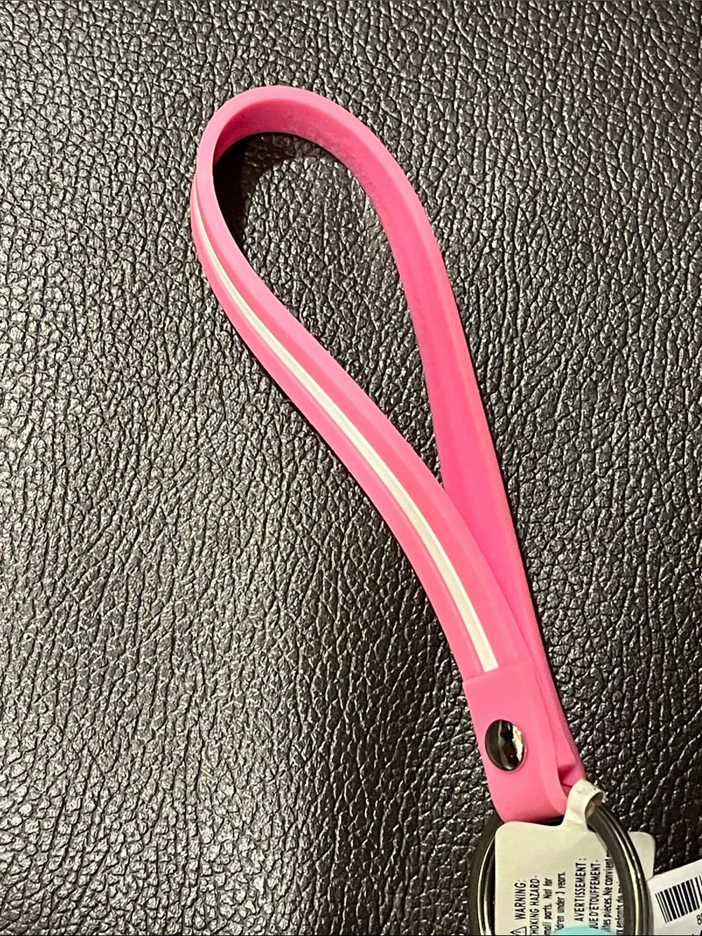 Claire's Pink Unicorn 'K' Key & Heart Charm Keychain and bag charm NWT